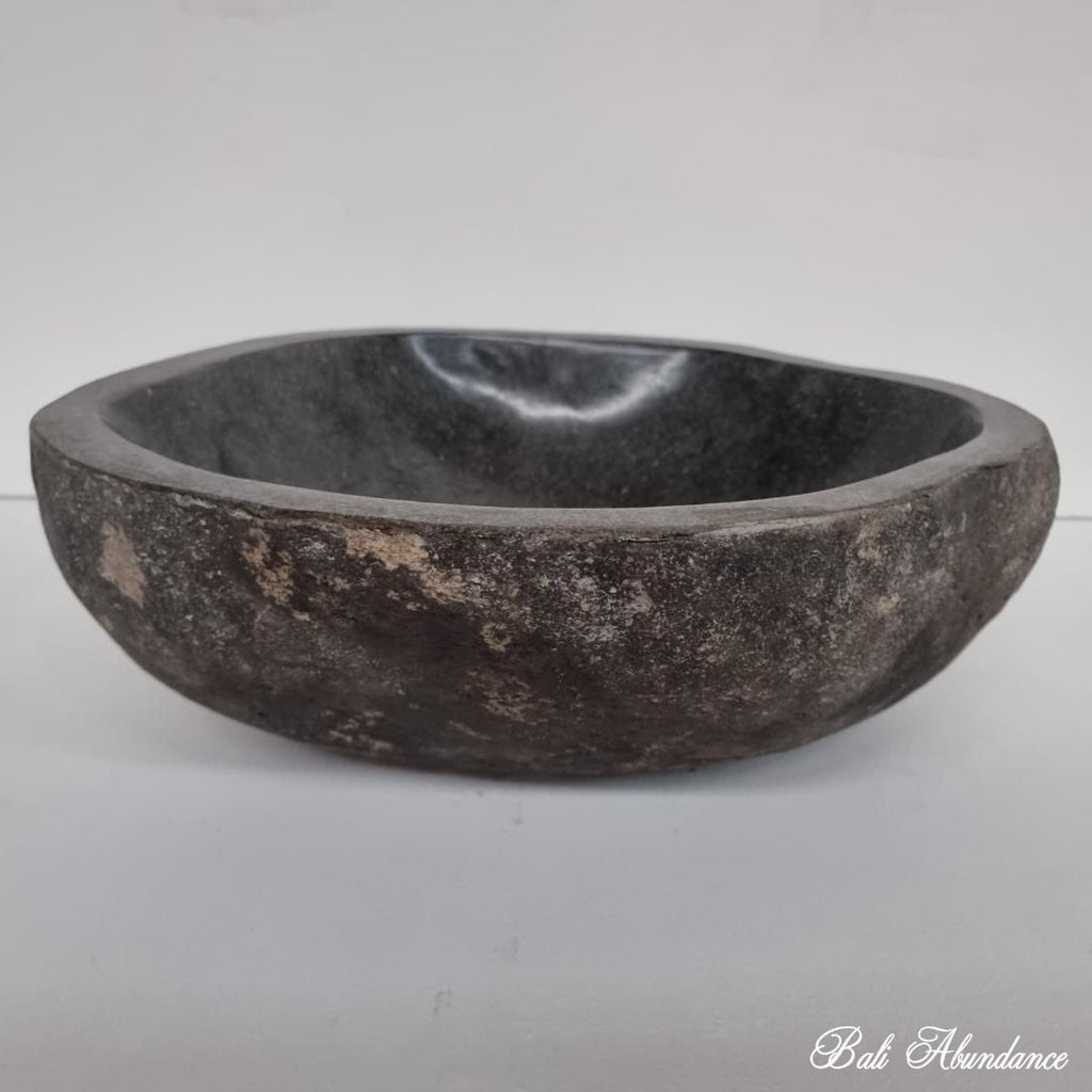 river stone bowls