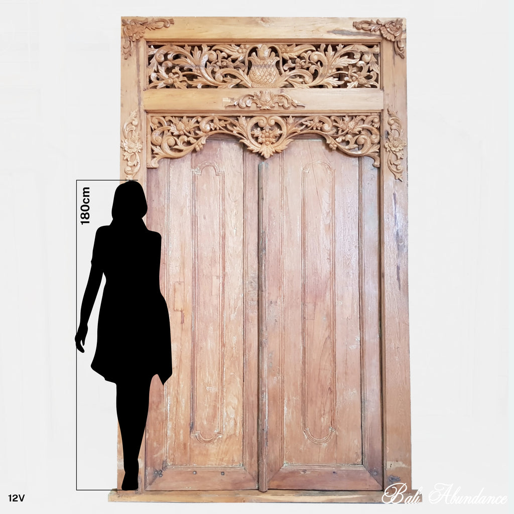 teak doors