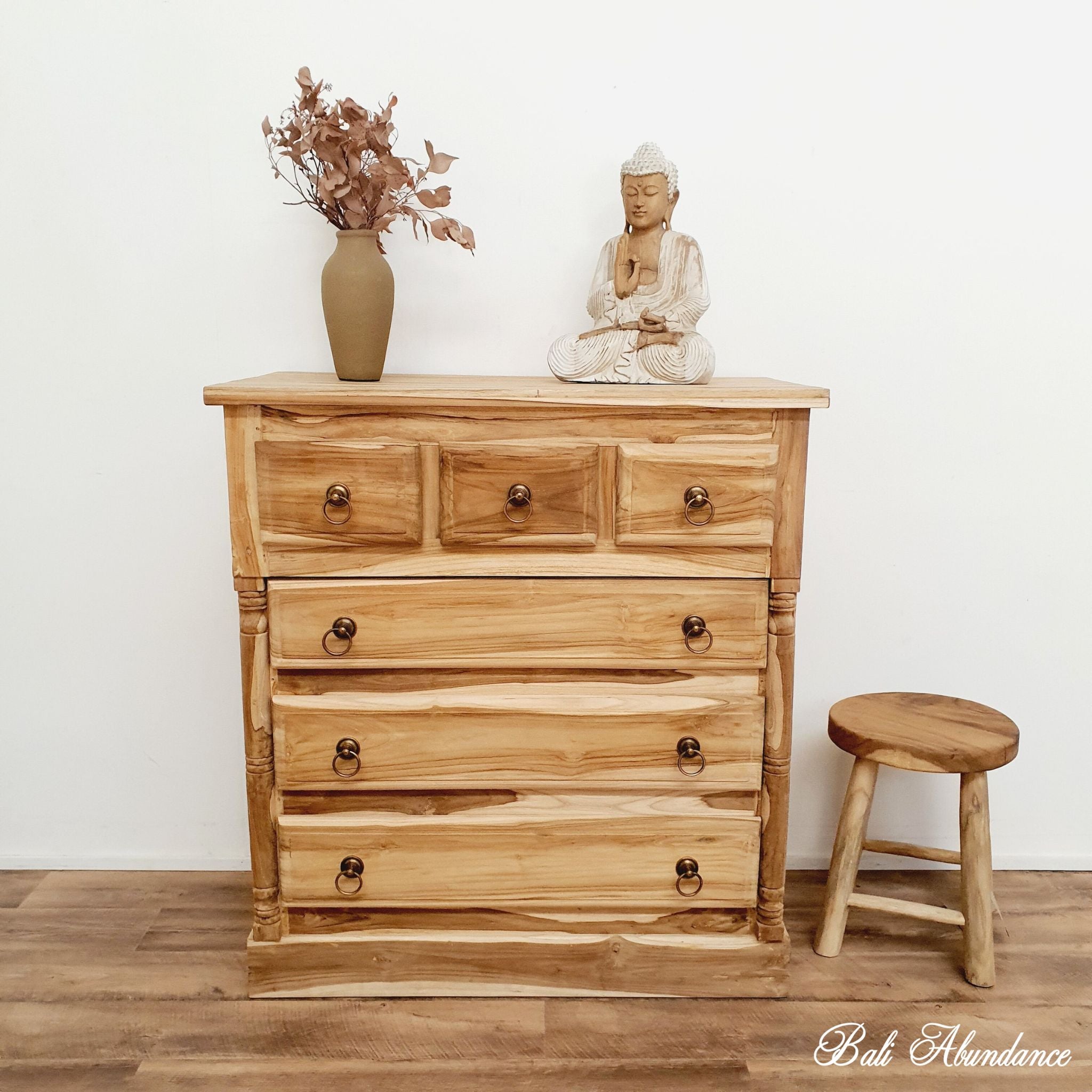 Raw pine tallboy hotsell