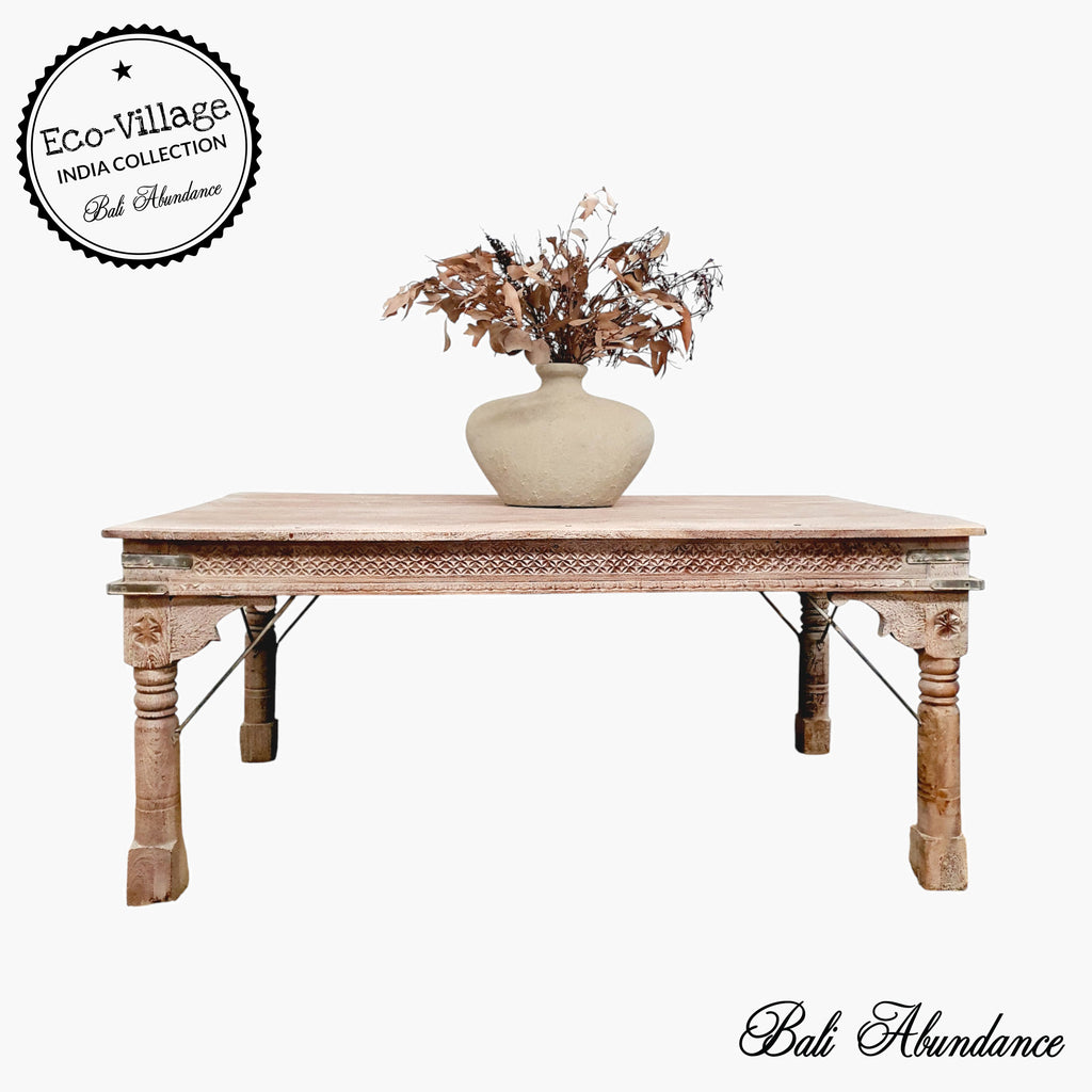 indian vintage repurposed dining table