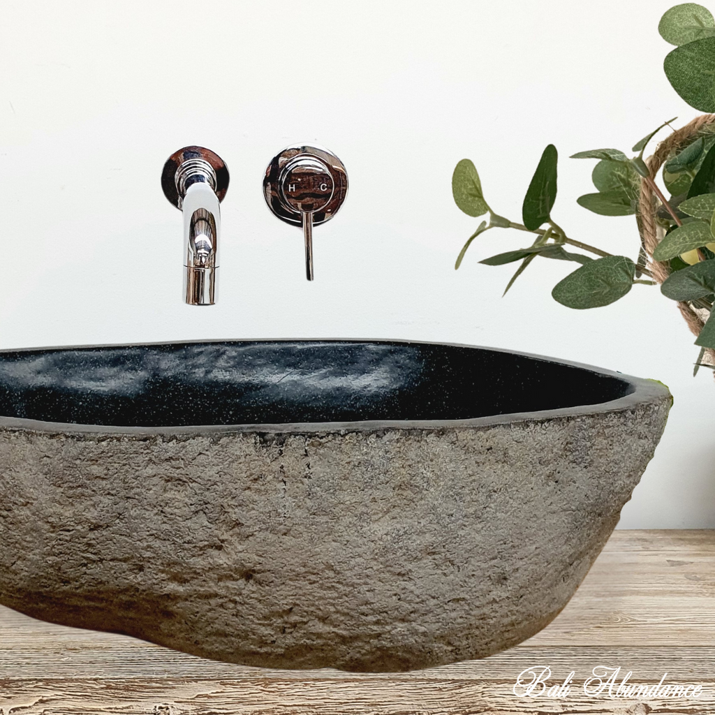 Bali natural stone bathroom basin