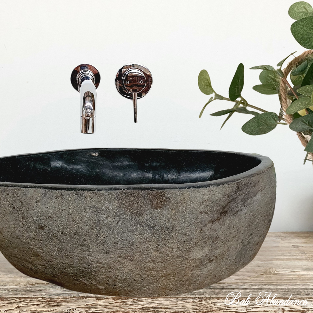 Bali natural stone bathroom basin