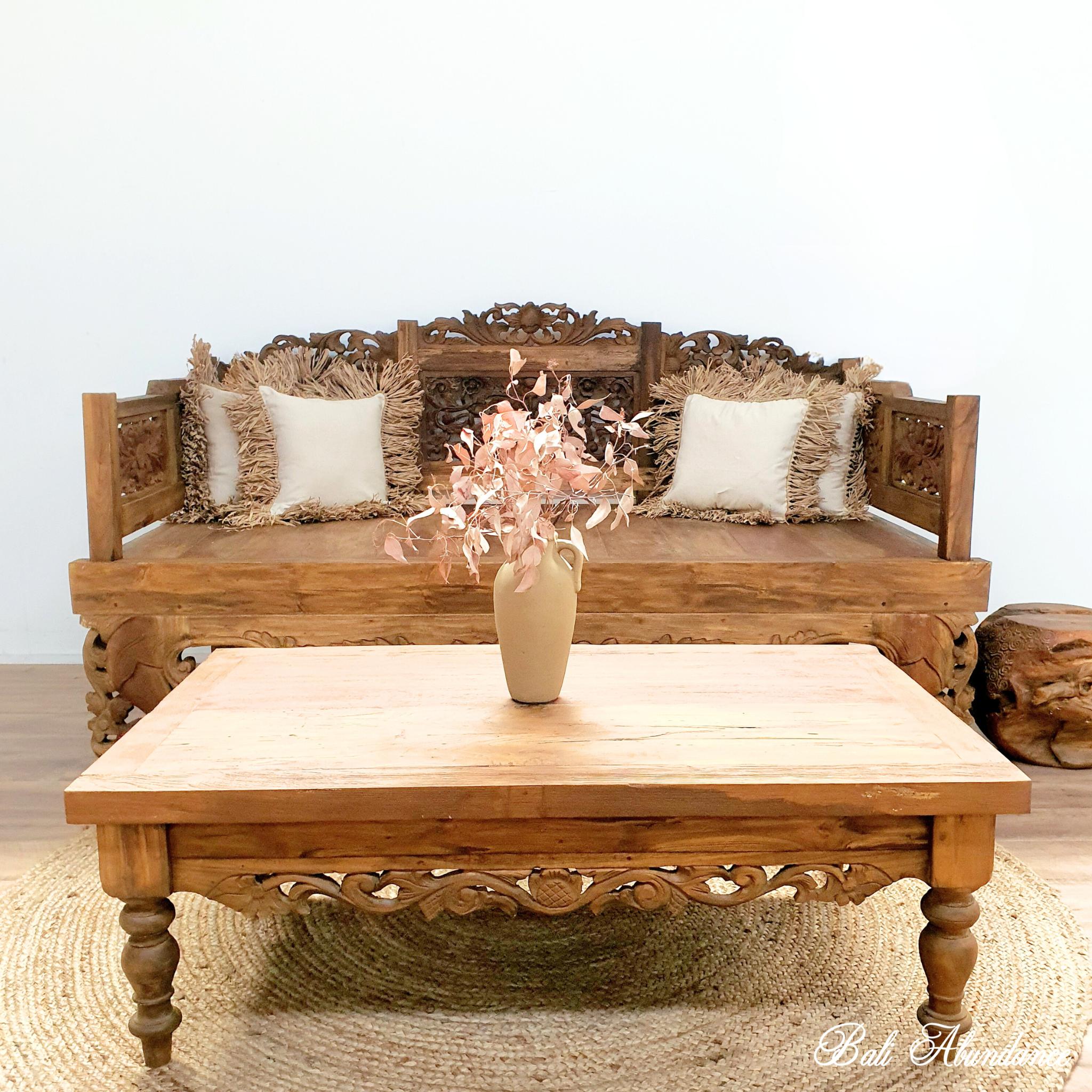 Natural shop wood daybed
