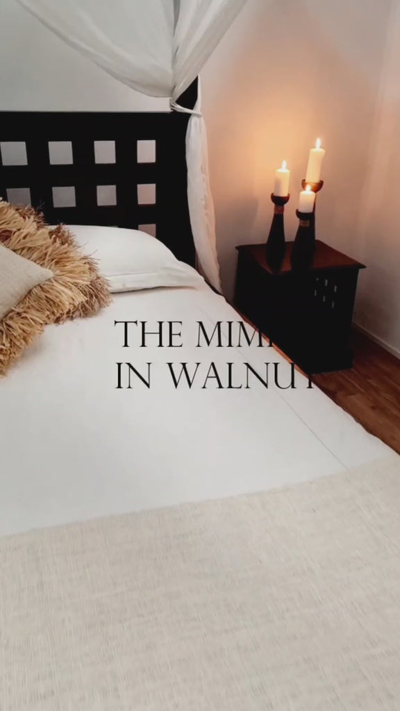 bali bedroom styling