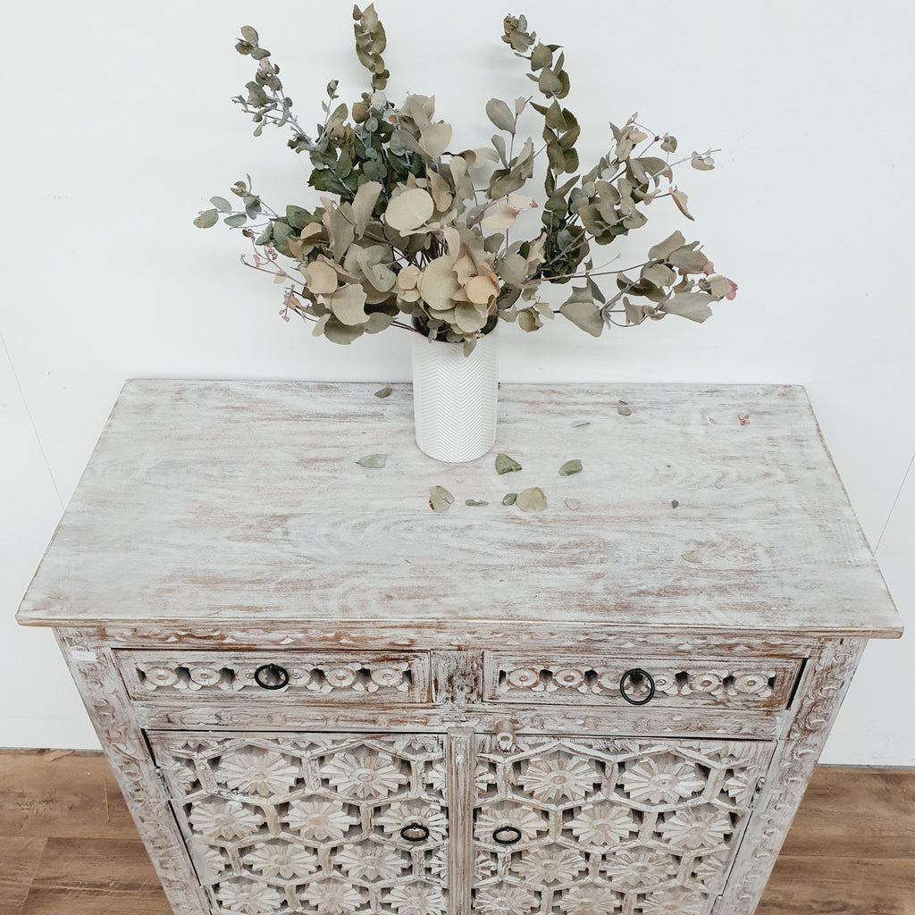 whitewash sideboard