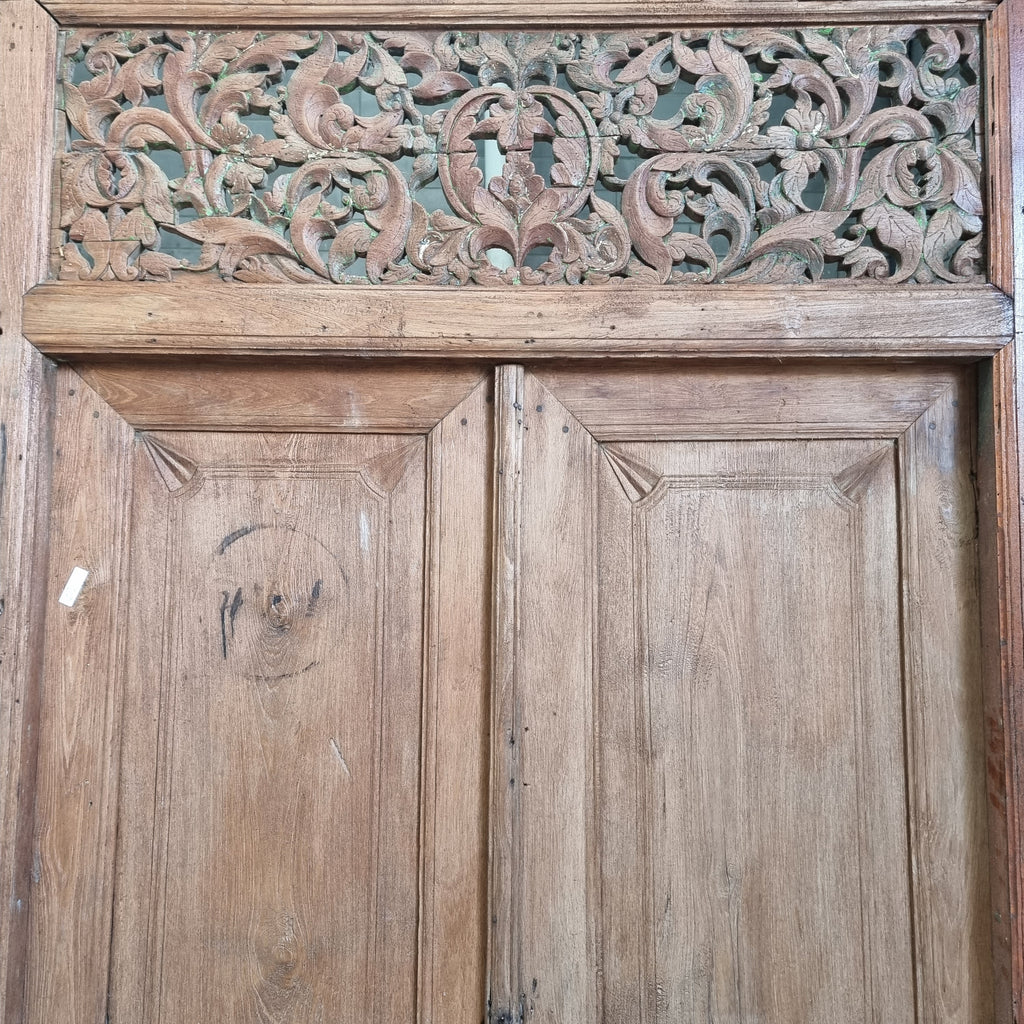 teak doors