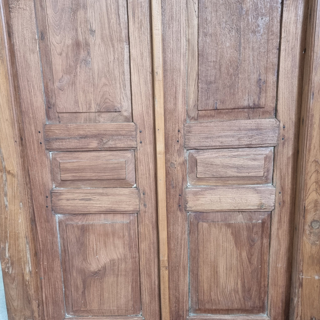 original teak doors