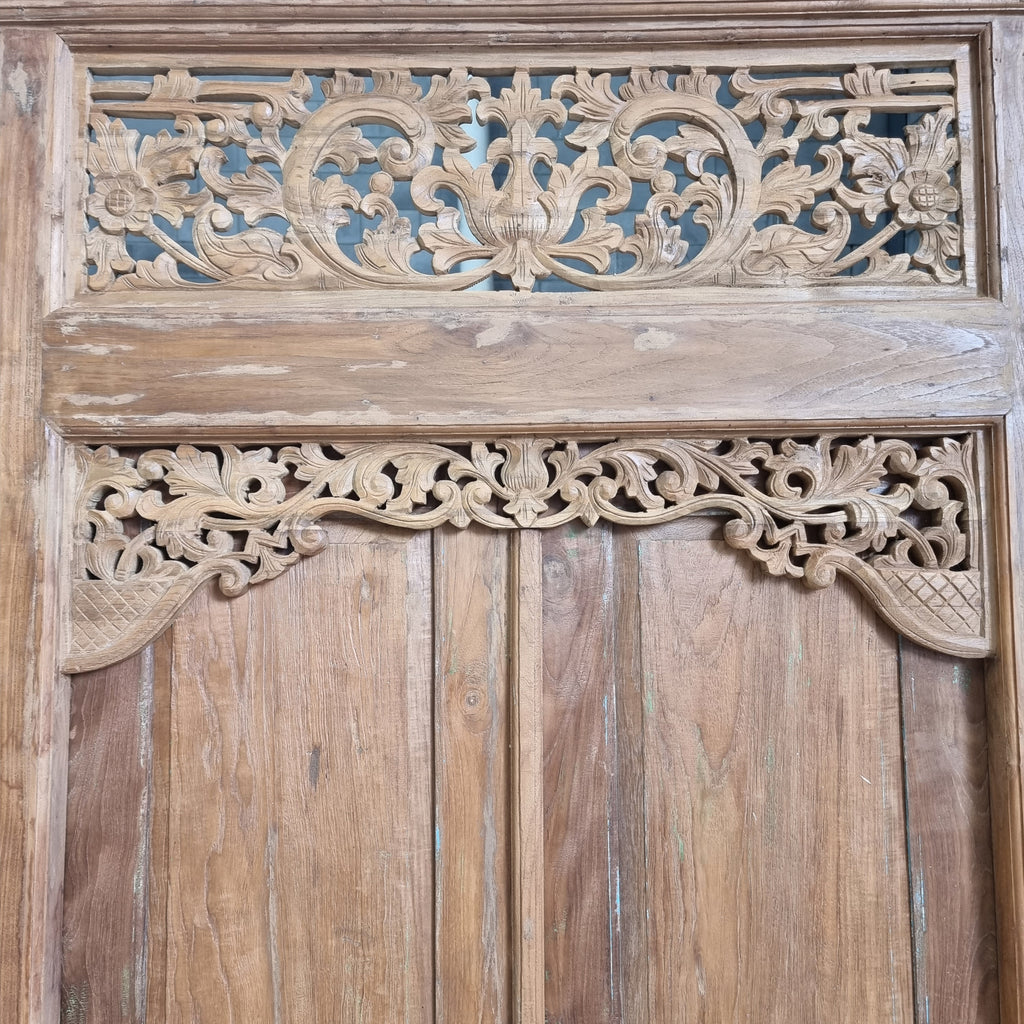 teak doors