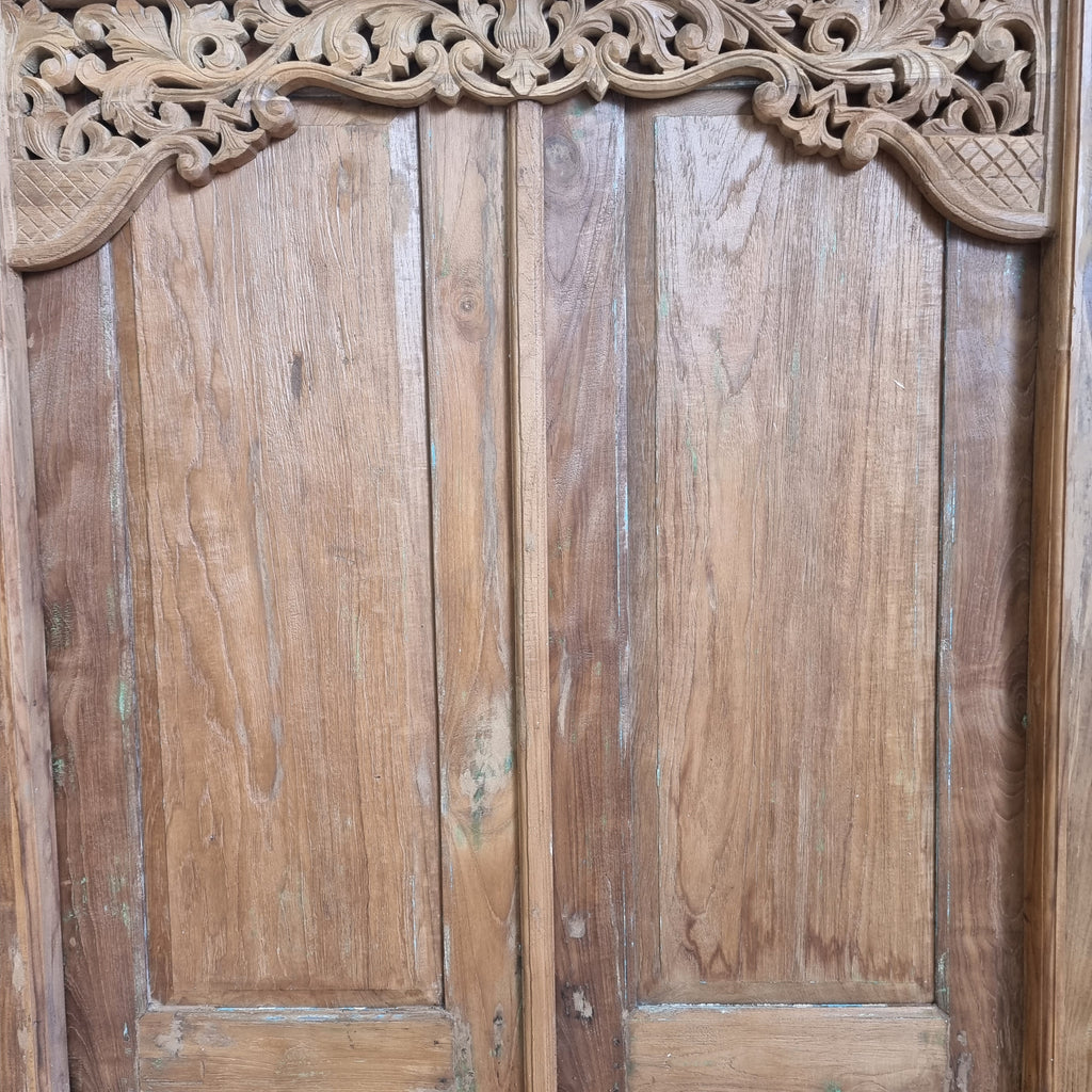 hand carved doors