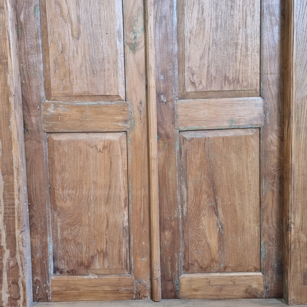 teak doors