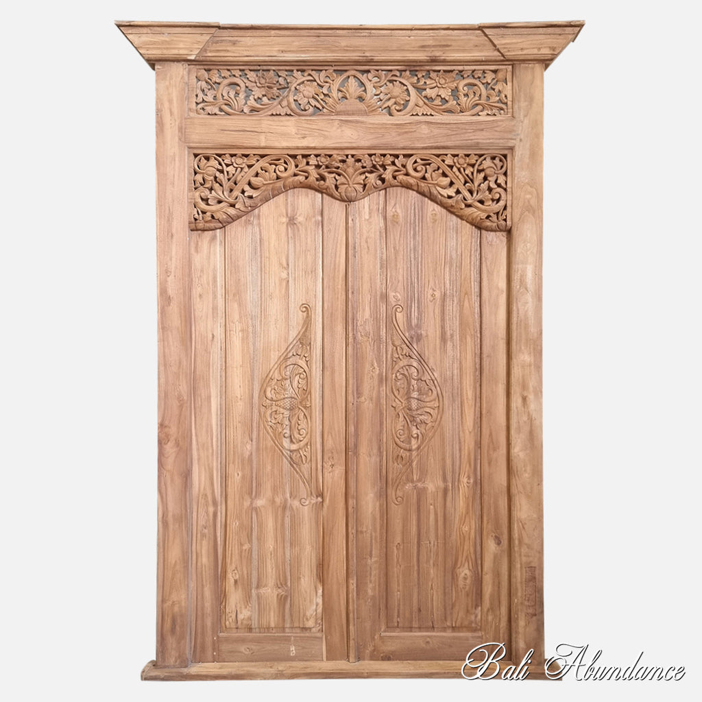 teak doors