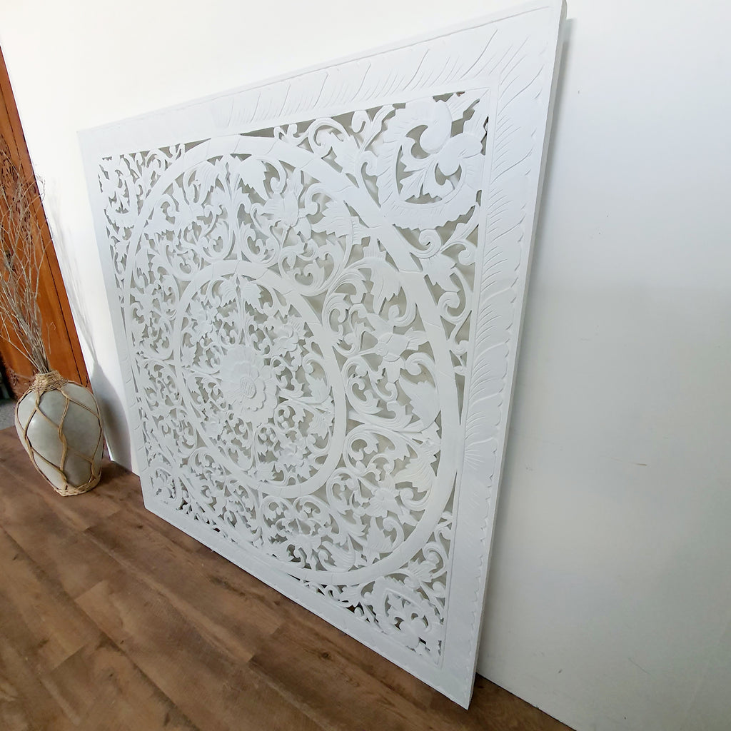 hand carved wall panels