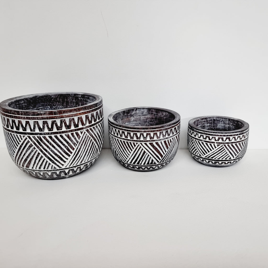Bali wooden bowls