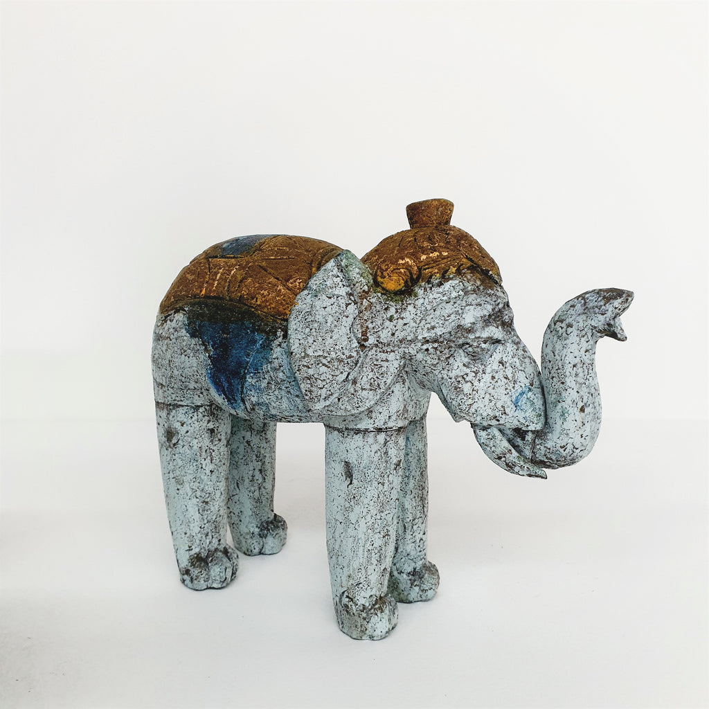 hand carved elephant