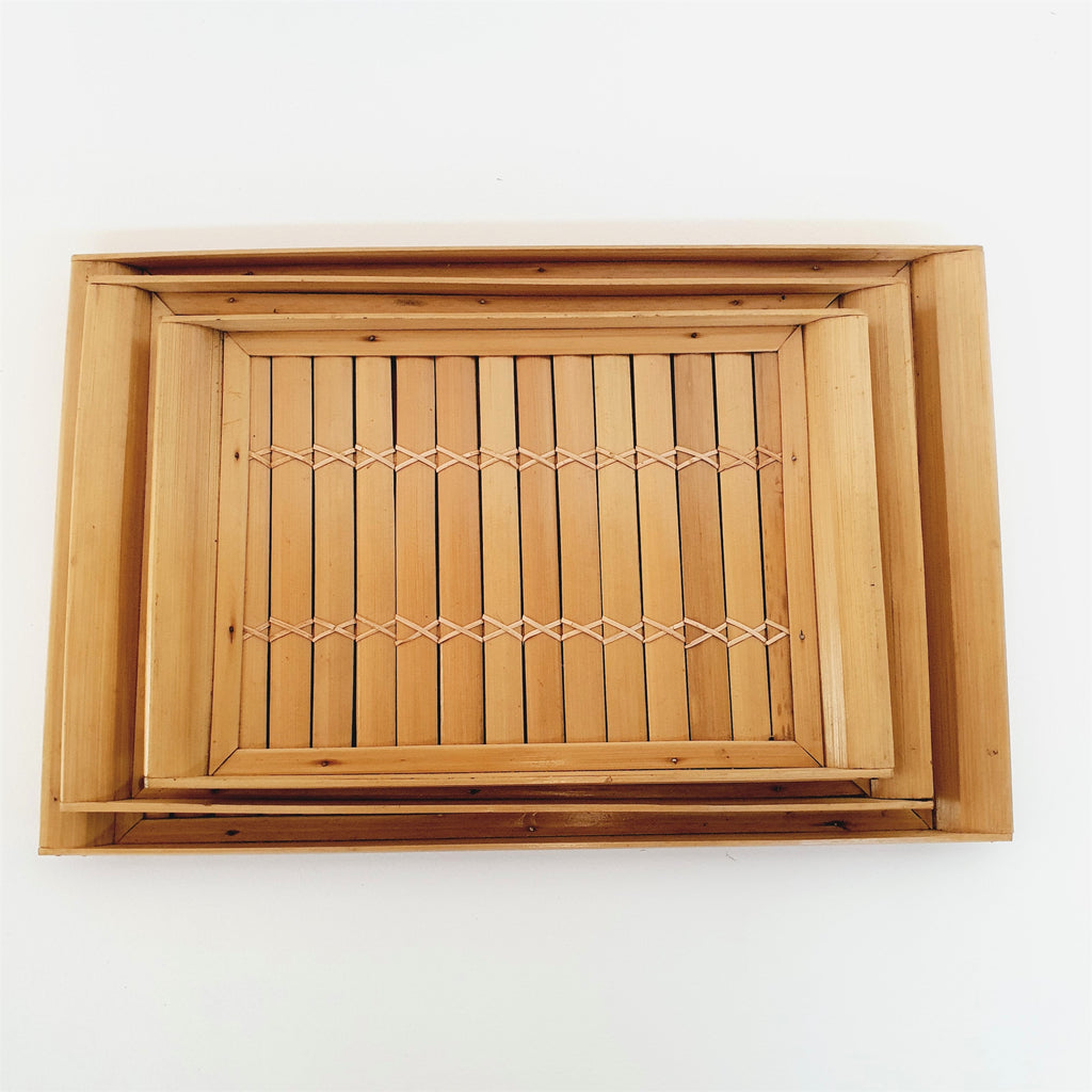 bamboo trays