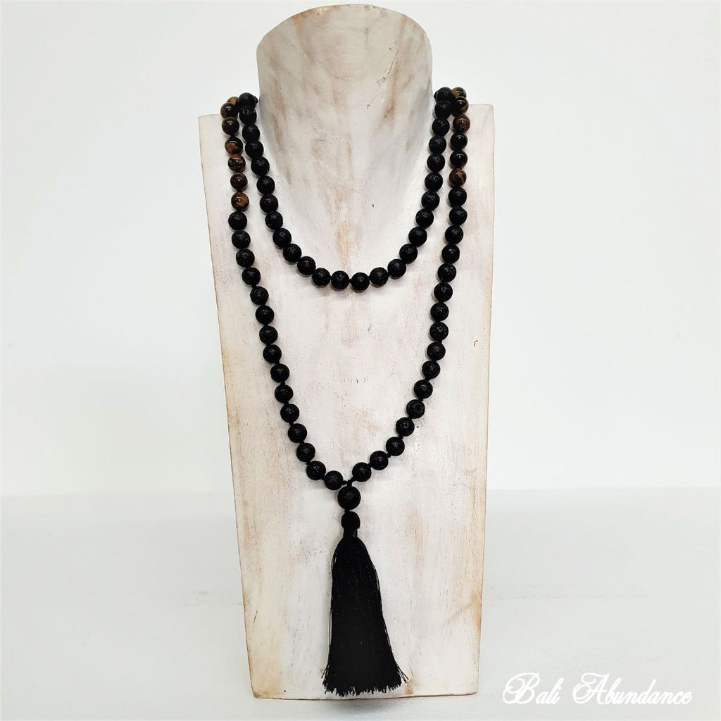lava stone necklace