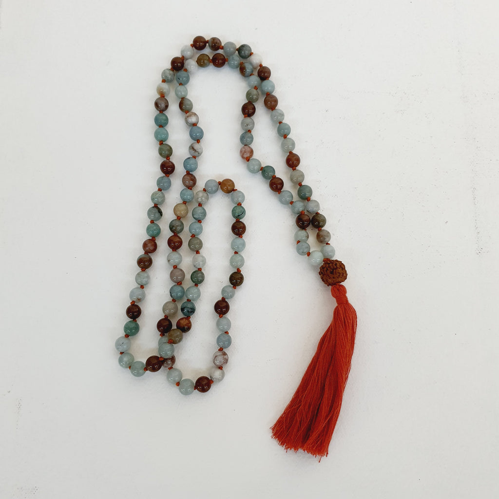mala prayer bead necklace