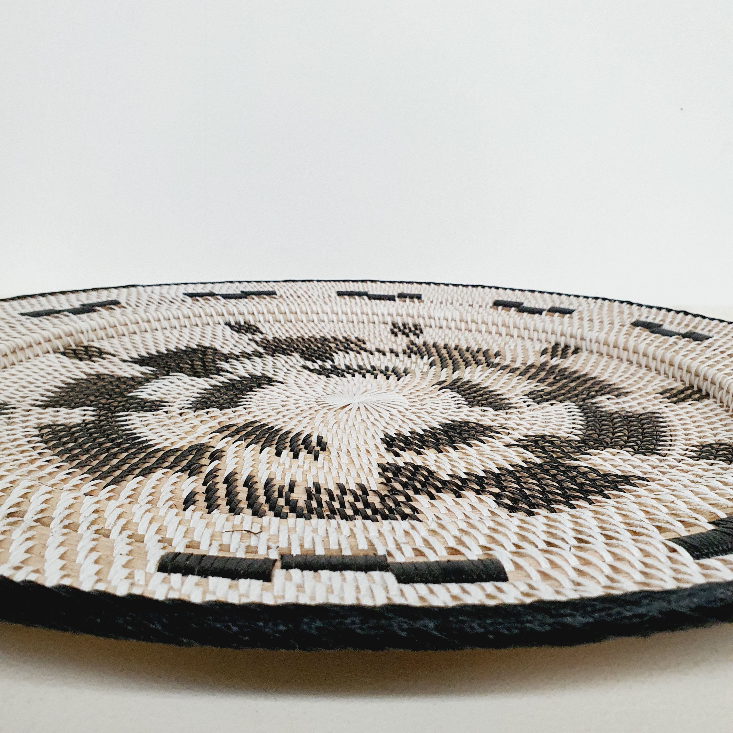 Hand Woven Rattan Thread Hand Woven Natural Rattan - Set of 3 – Bali Abundance