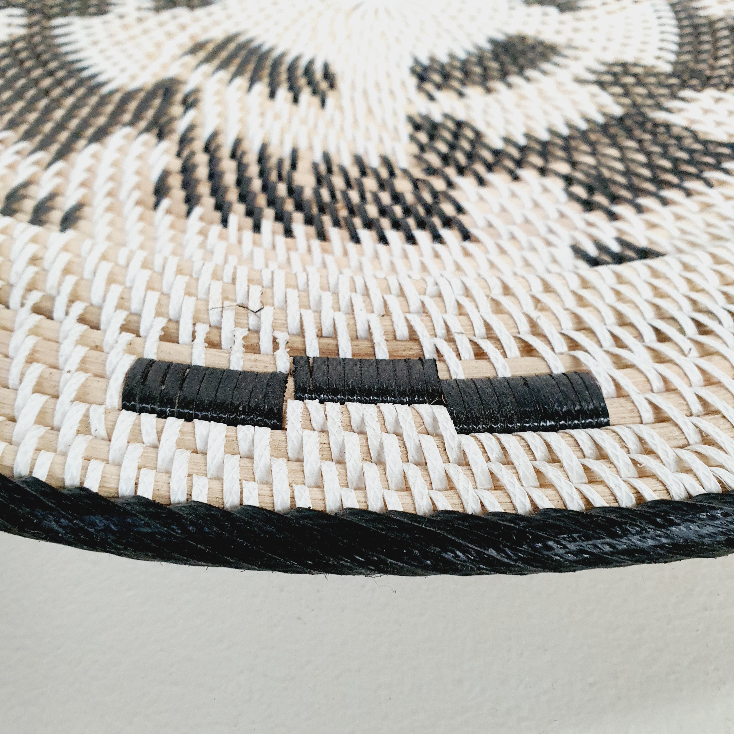 Hand Woven Rattan Thread Hand Woven Natural Rattan - Set of 3 – Bali Abundance
