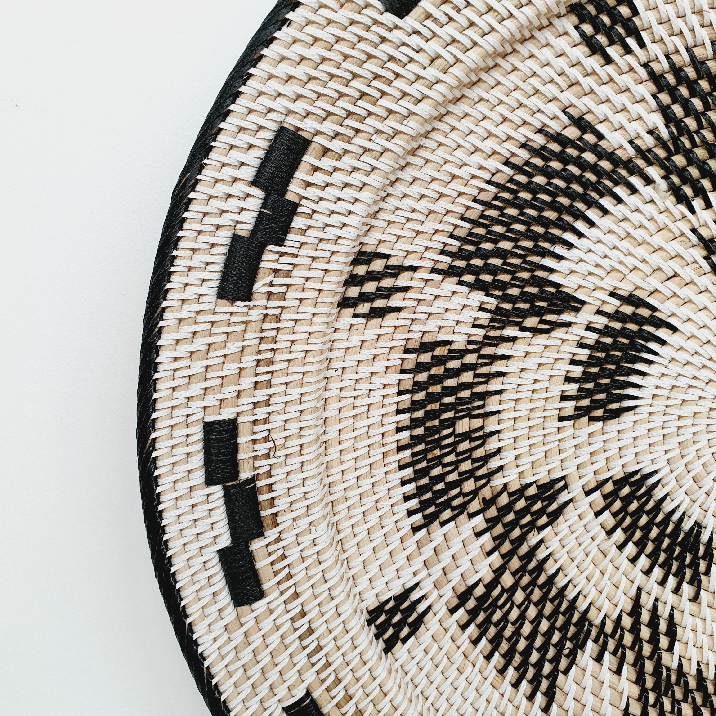 Hand Woven Rattan Thread Hand Woven Natural Rattan - Set of 3 – Bali Abundance