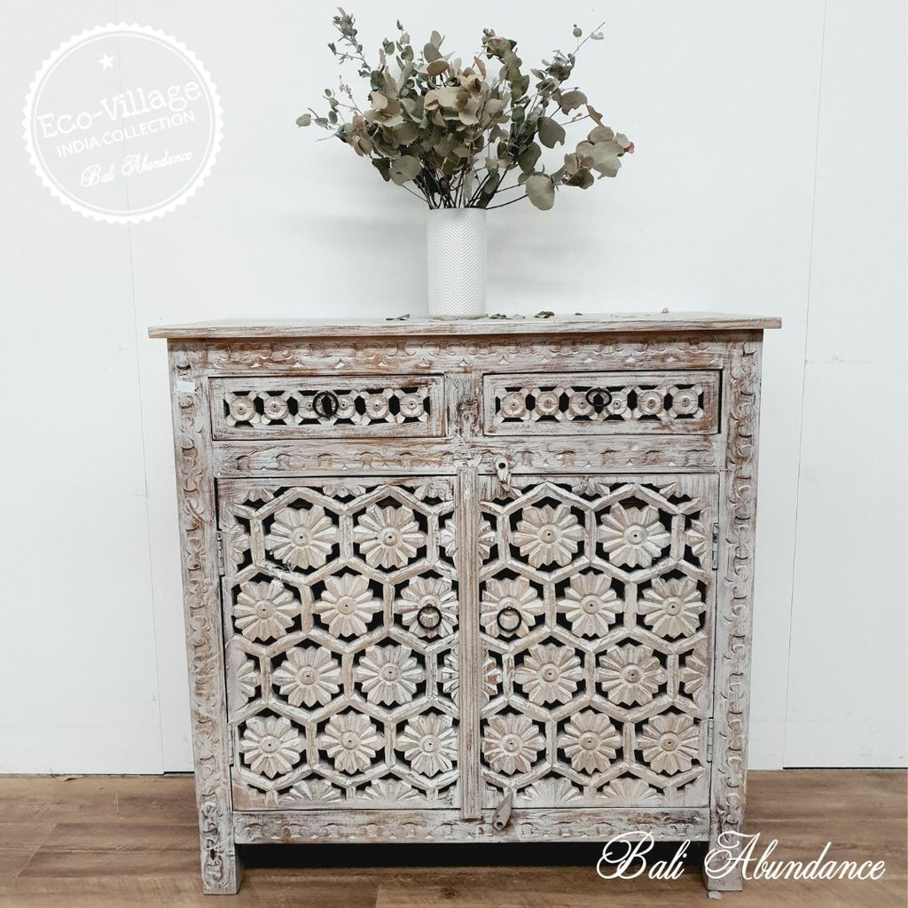 floral sideboard